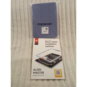 iPad 10th Generation Screen Protector and Lavender Purple Case New in Packaging